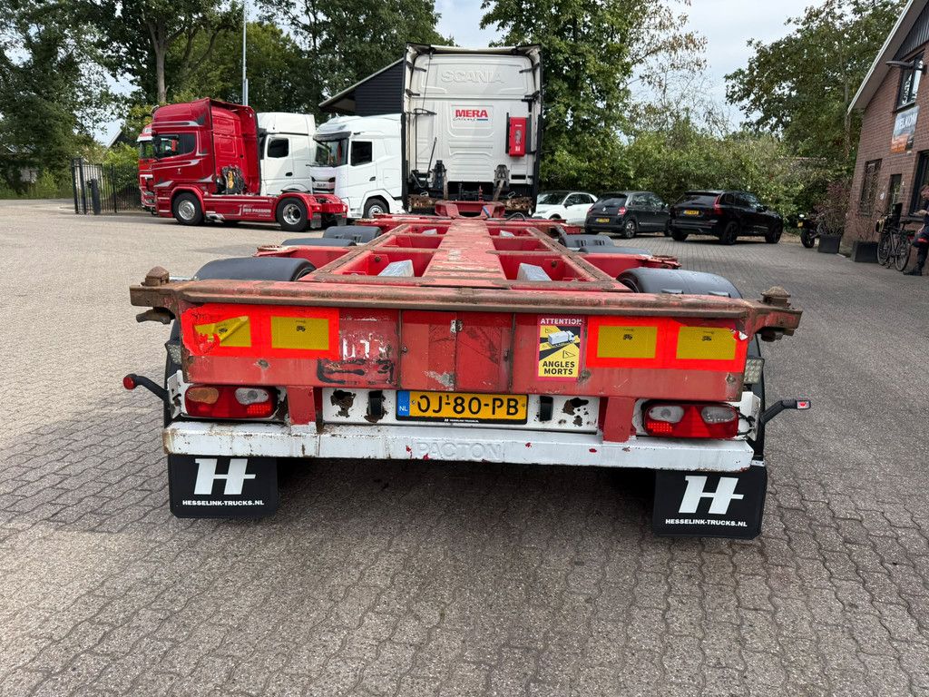 Pacton T3-010 2x20 40 45FT Extendable Liftas Trommelrem NL Trailer