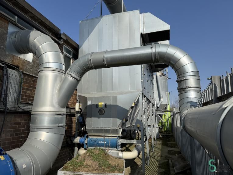 Dust extractions systems Nederman NFKZ 3000 4+1 HJ/XT15 ST1 2021
