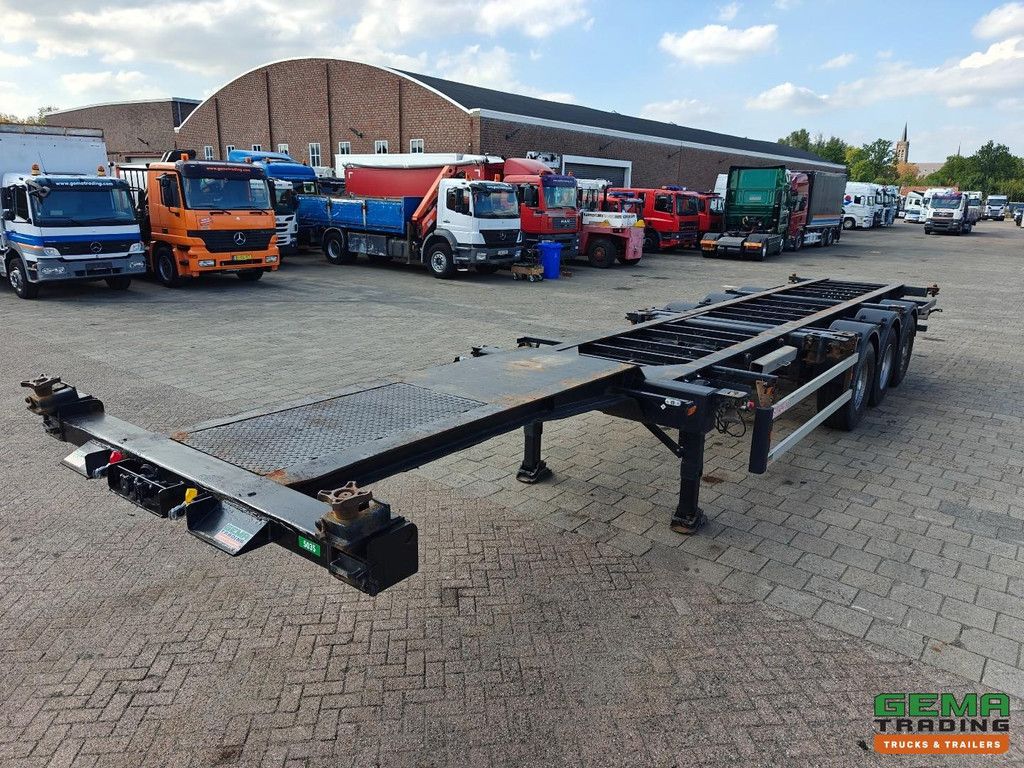 Groenewegen 40CC-12-27TUN 2x 20FT 1x30FT 1x40FT HiCube - Fixed - BPW Drum Brakes