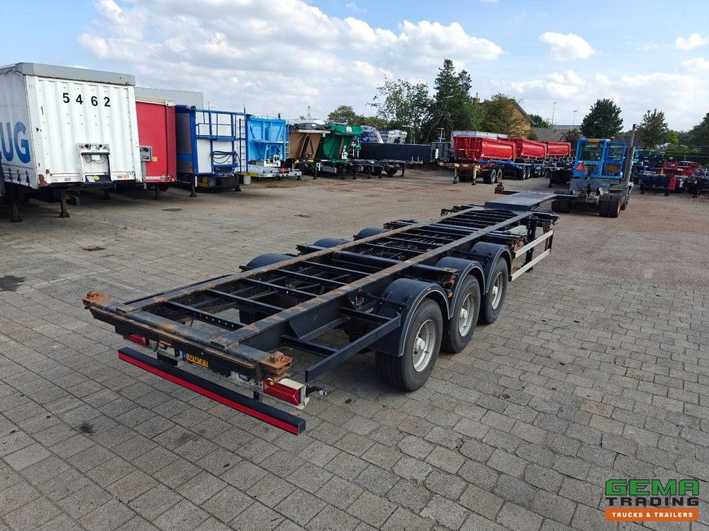 Groenewegen 40CC-12-27TUN 2x 20FT 1x30FT 1x40FT HiCube - Fixed - BPW Drum Brakes