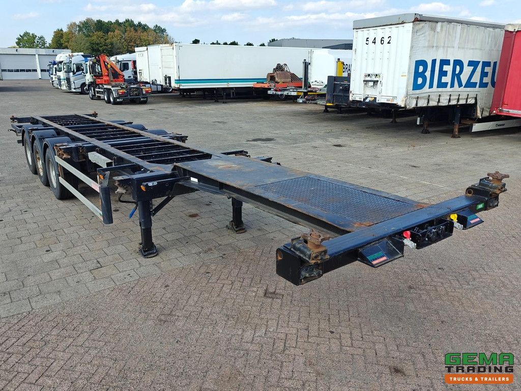 Groenewegen 40CC-12-27TUN 2x 20FT 1x30FT 1x40FT HiCube - Fixed - BPW Drum Brakes