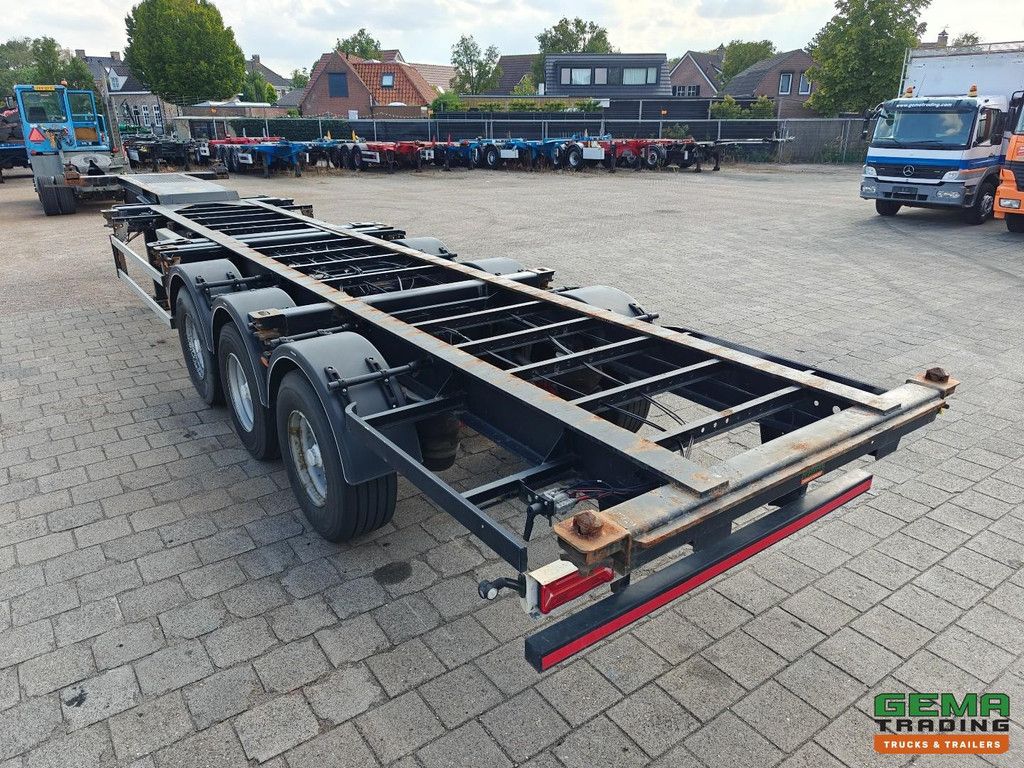Groenewegen 40CC-12-27TUN 2x 20FT 1x30FT 1x40FT HiCube - Fixed - BPW Drum Brakes
