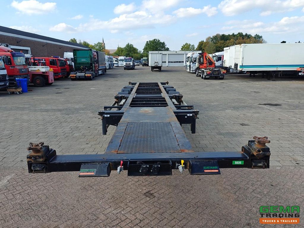 Groenewegen 40CC-12-27TUN 2x 20FT 1x30FT 1x40FT HiCube - Fixed - BPW Drum Brakes