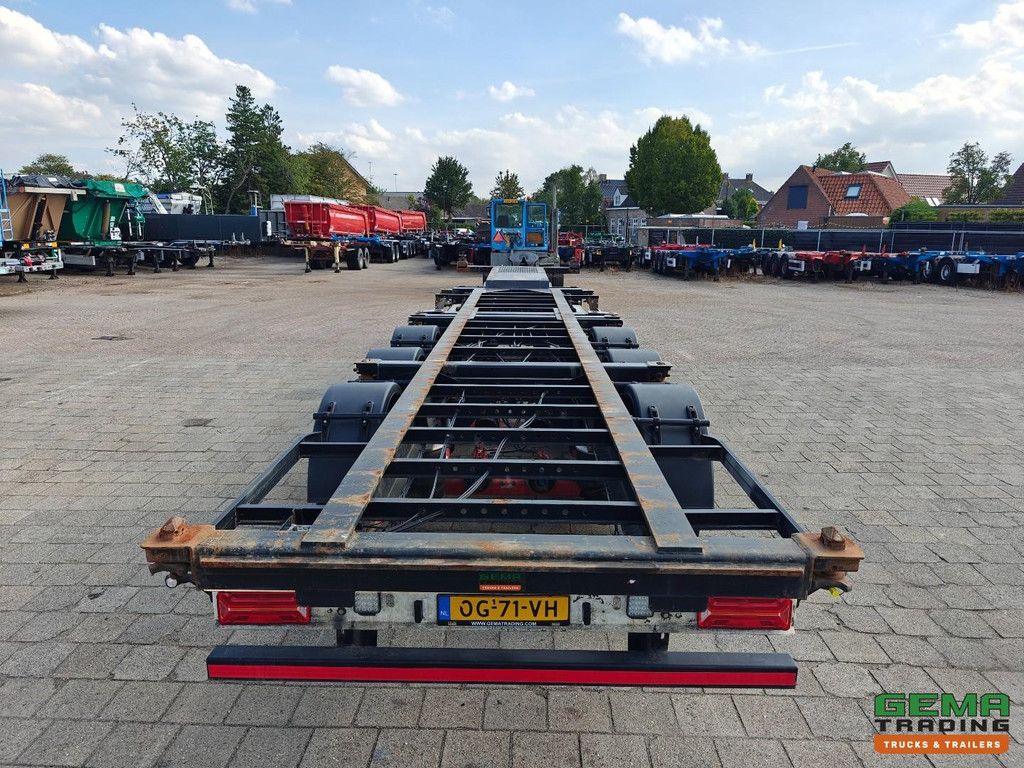 Groenewegen 40CC-12-27TUN 2x 20FT 1x30FT 1x40FT HiCube - Fixed - BPW Drum Brakes