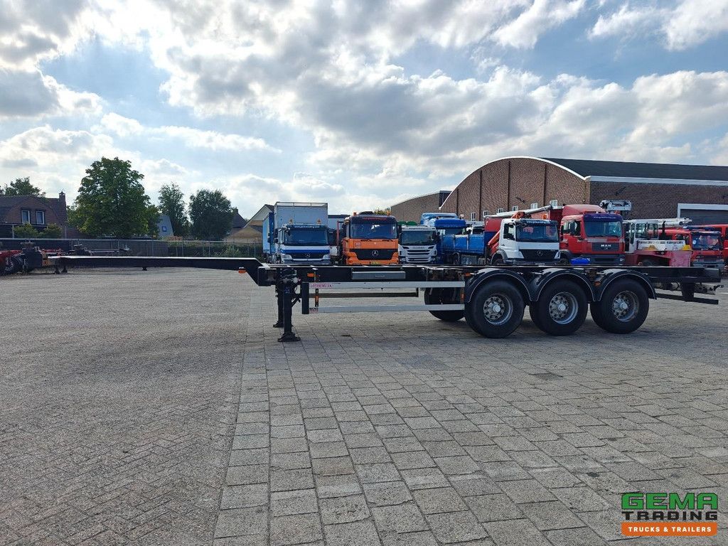 Groenewegen 40CC-12-27TUN 2x 20FT 1x30FT 1x40FT HiCube - Fixed - BPW Drum Brakes