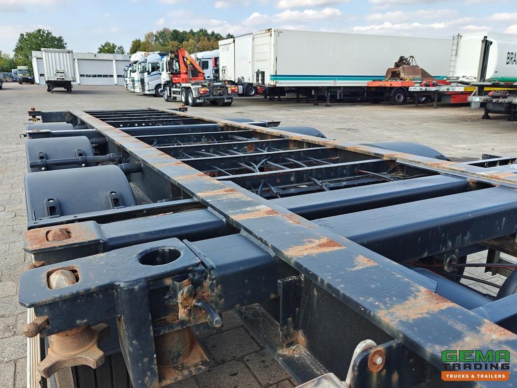 Groenewegen 40CC-12-27TUN 2x 20FT 1x30FT 1x40FT HiCube - Fixed - BPW Drum Brakes