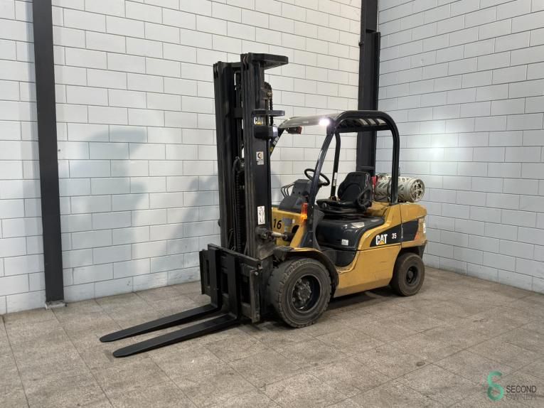 Forklifts LPG Caterpillar GP35N 2007 Triplex