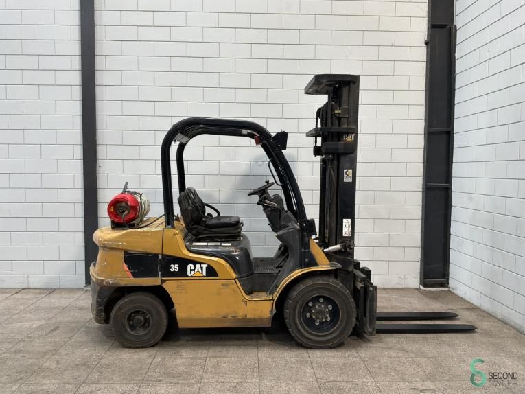 Forklifts LPG Caterpillar GP35N 2007 Triplex
