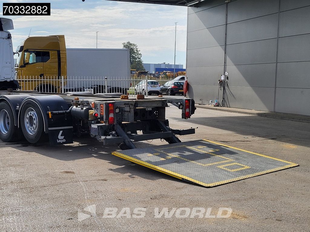 Mercedes Actros 2543 6X2 Full Air Lift+Steering Axle Tailgate Euro 6