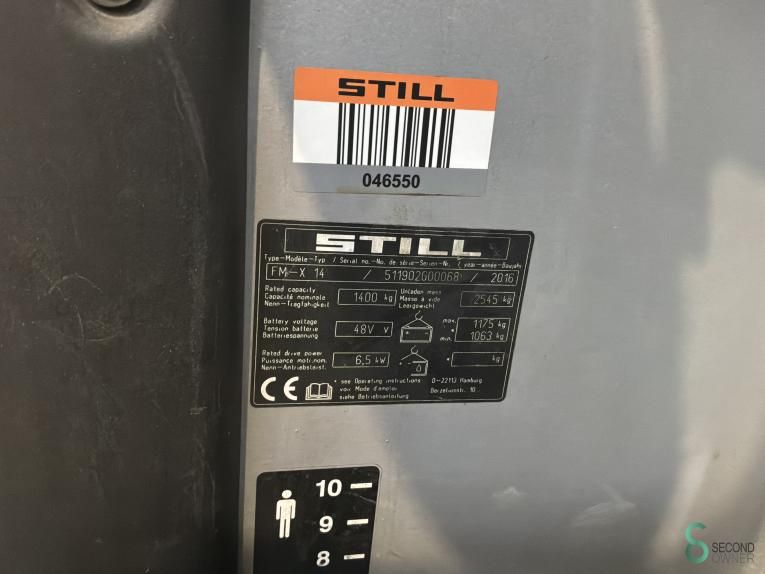 Reachtrucks Electric Still FM-X14 2016