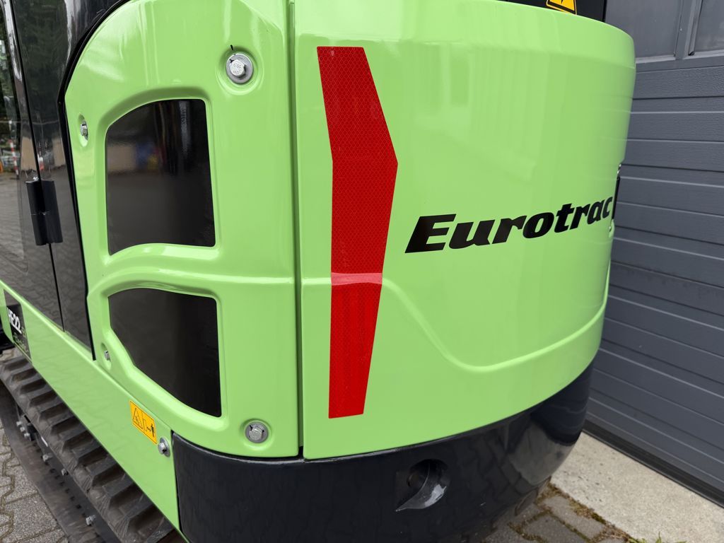 Eurotrac HE22 EV elektrische minigraver