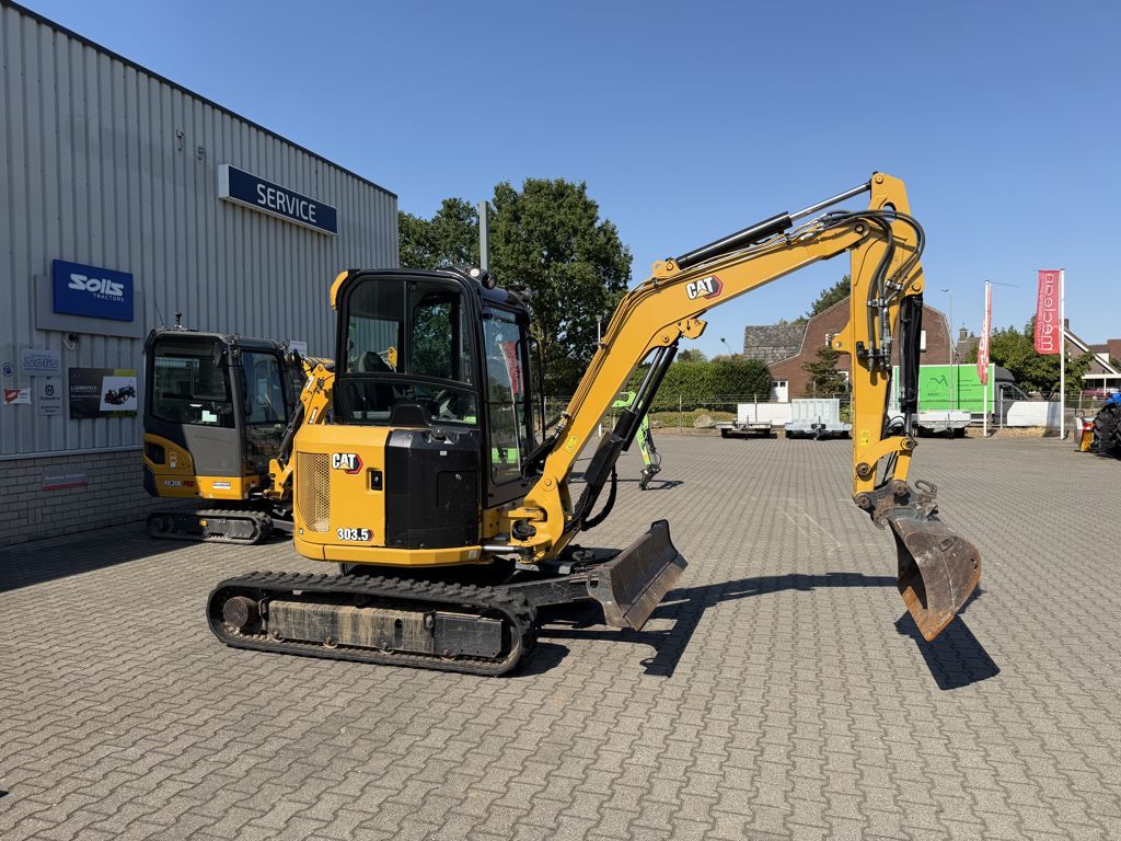 CAT 303.5 graafmachine minigraver 3.6 t
