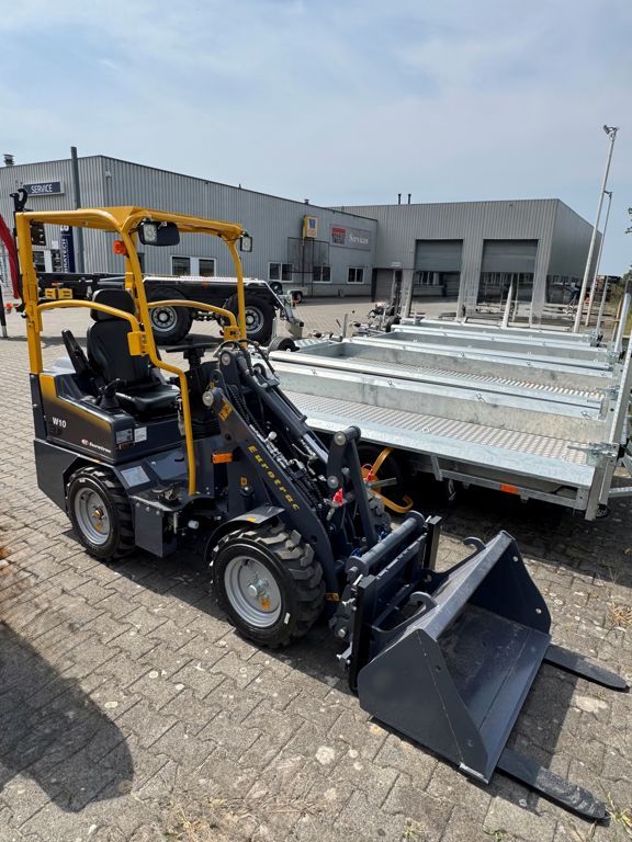 Eurotrac w10 lease €244 p/maand | shovel