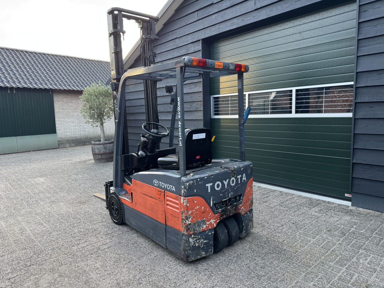 Toyota 7FBEF15 elektrische heftruck / vorkheftruck (2005)