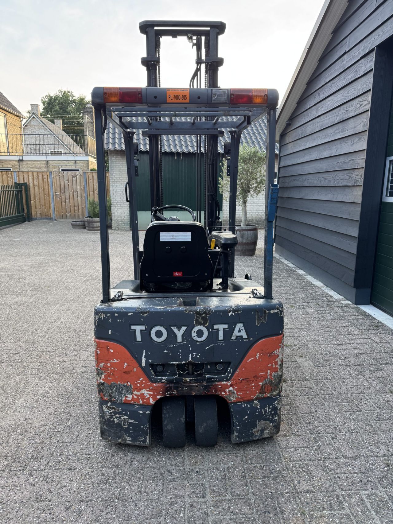 Toyota 7FBEF15 elektrische heftruck / vorkheftruck (2005)