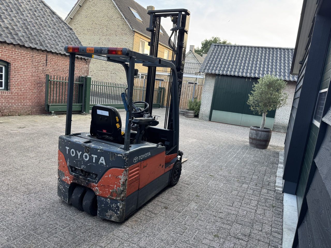 Toyota 7FBEF15 elektrische heftruck / vorkheftruck (2005)