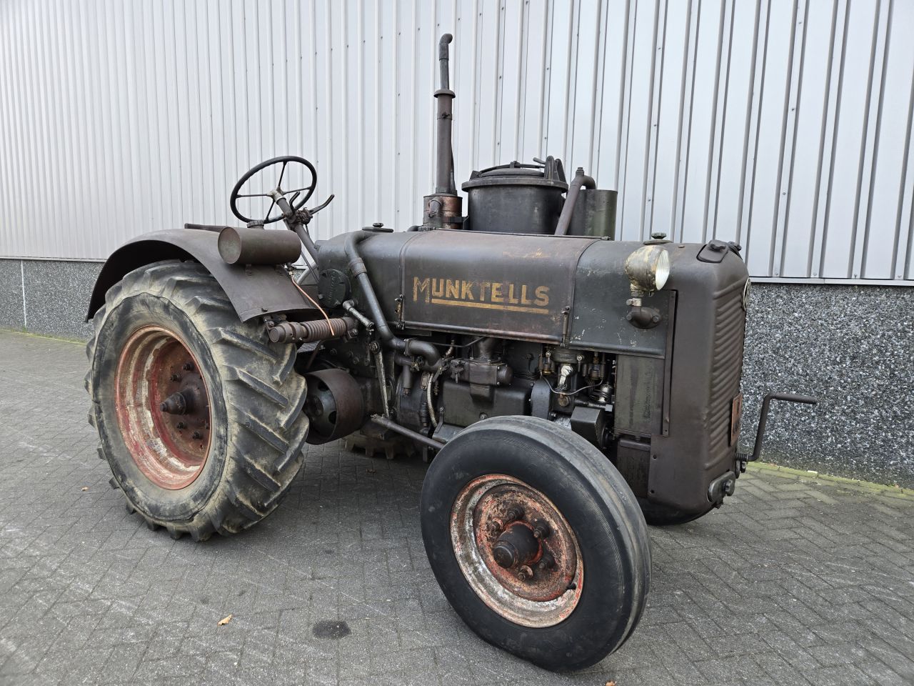 1944 Munktells GBMV-1 Houtgat tractor erg zeldzaam