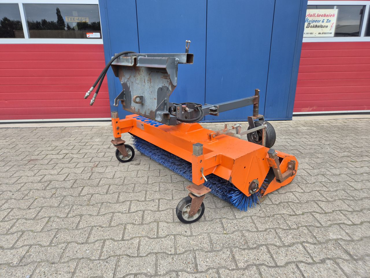 TUCHEL ECO 520 - 150 VEEGMACHINE SCHAFFER SHOVEL PRIJS MARGE