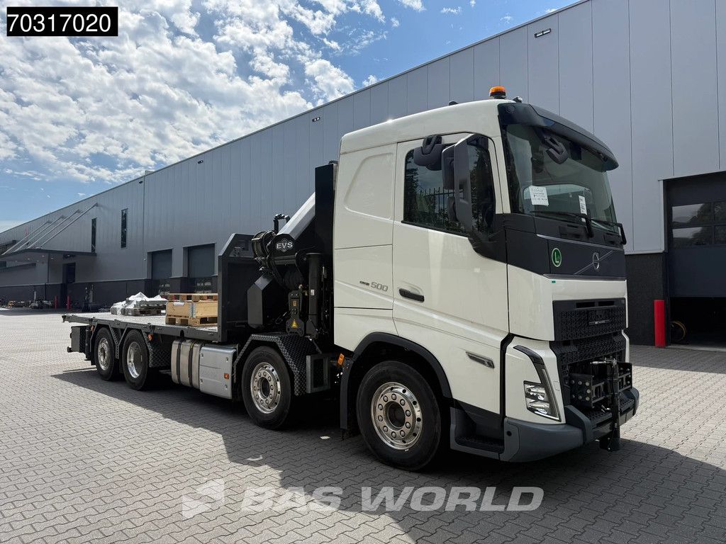 Volvo FH 500 8X2 COMING SOON! HMF 6120 K6 Crane + JIB K5 2.5t Winch Lift+steering axle Euro 6