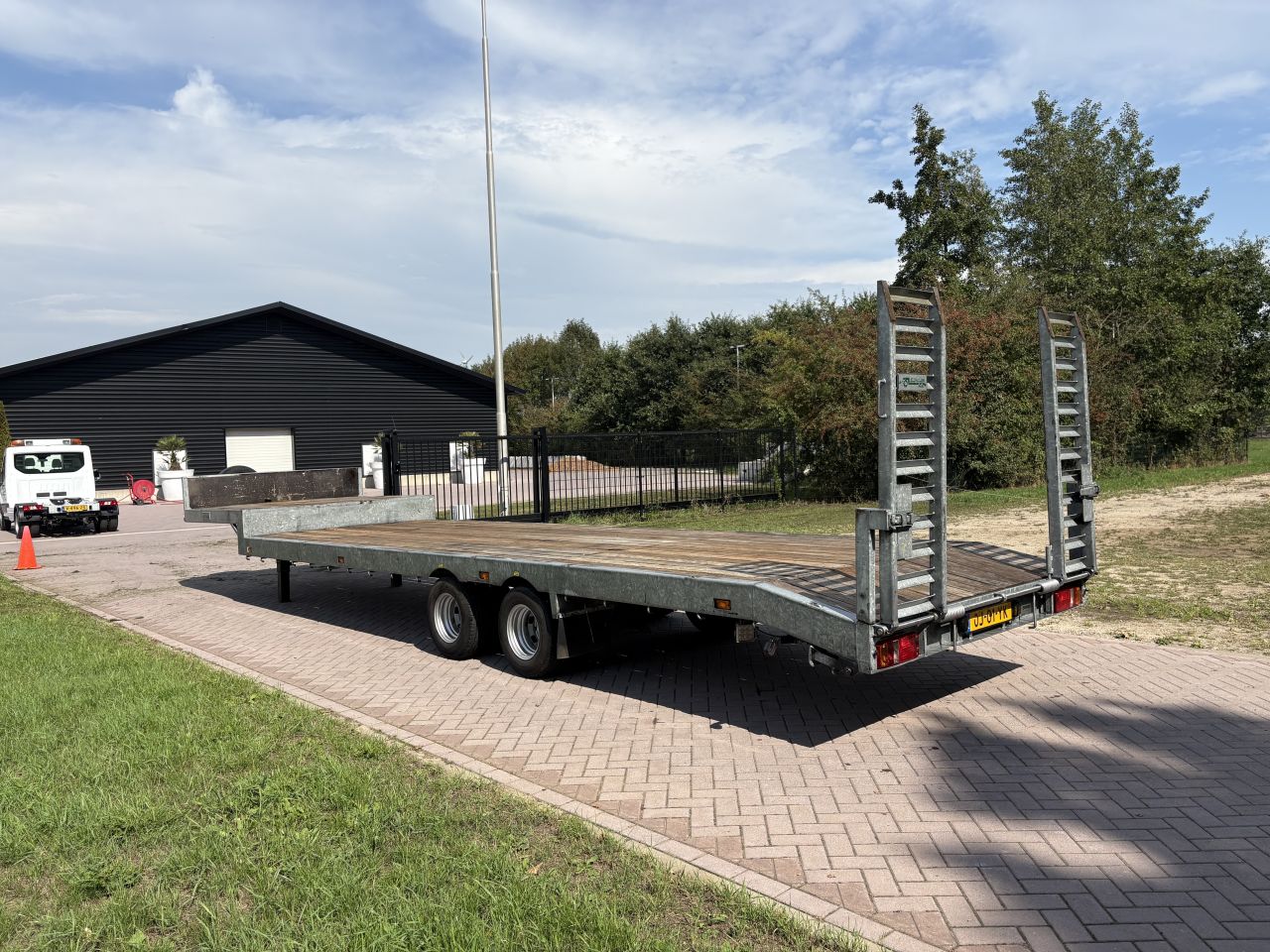 Be oplegger semi dieplader 10 TON Veldhuizen