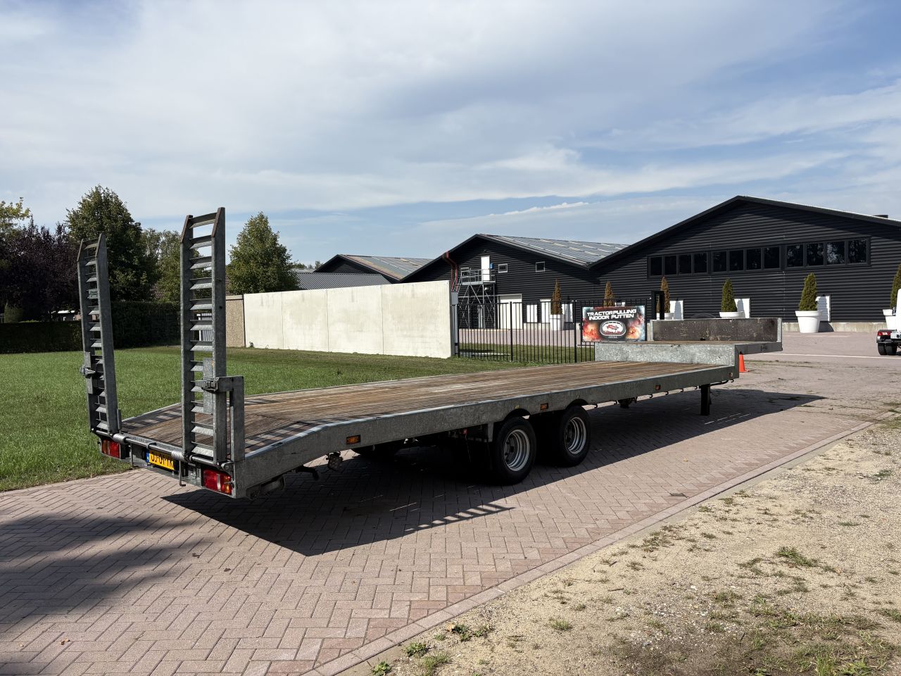 Be oplegger semi dieplader 10 TON Veldhuizen