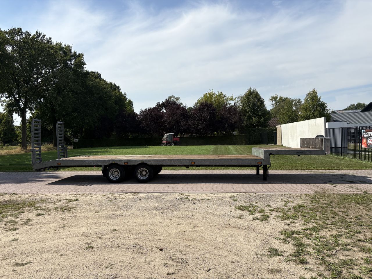 Be oplegger semi dieplader 10 TON Veldhuizen