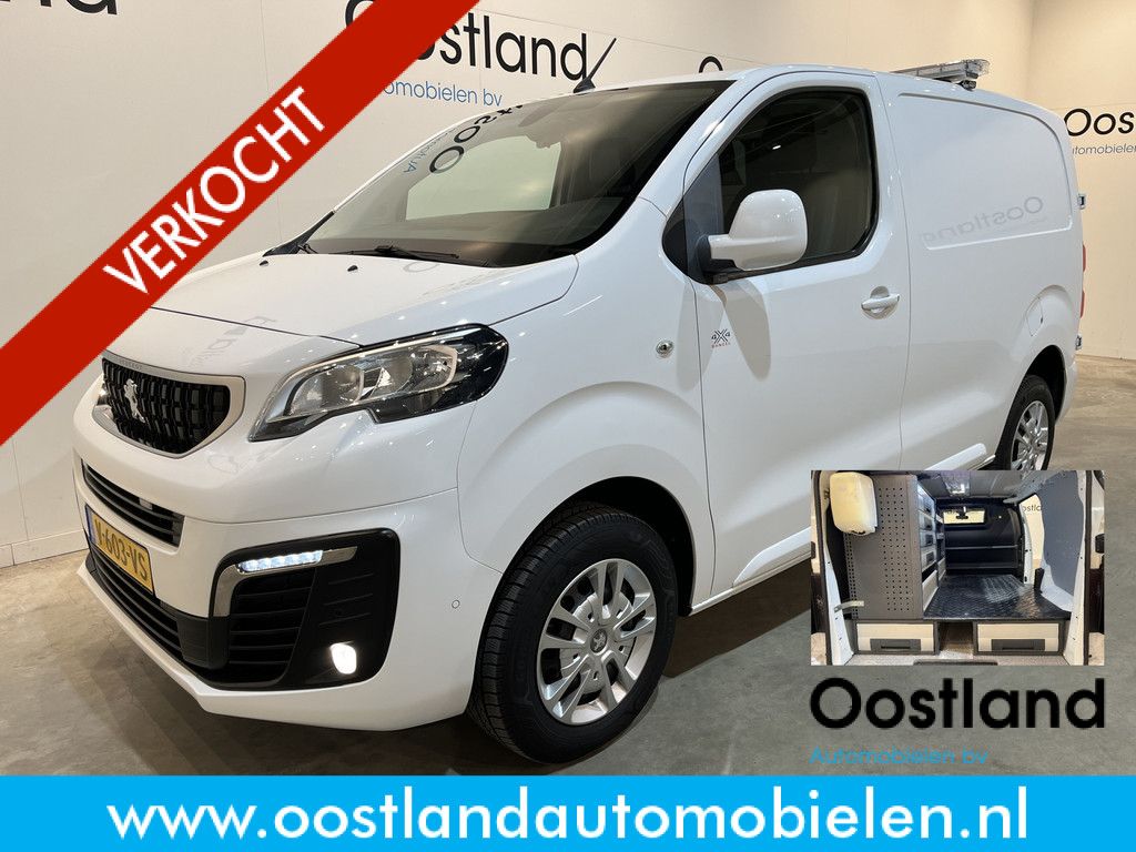 Peugeot Expert 2.0 BlueHDI 120 PK Premium Pack Dangel 4X4 Servicebus / Bott Inrichting / 220V. / Euro 6 / Airco / Trekhaak / Camera / Cruise Control / CarPlay / 86.200 KM !!