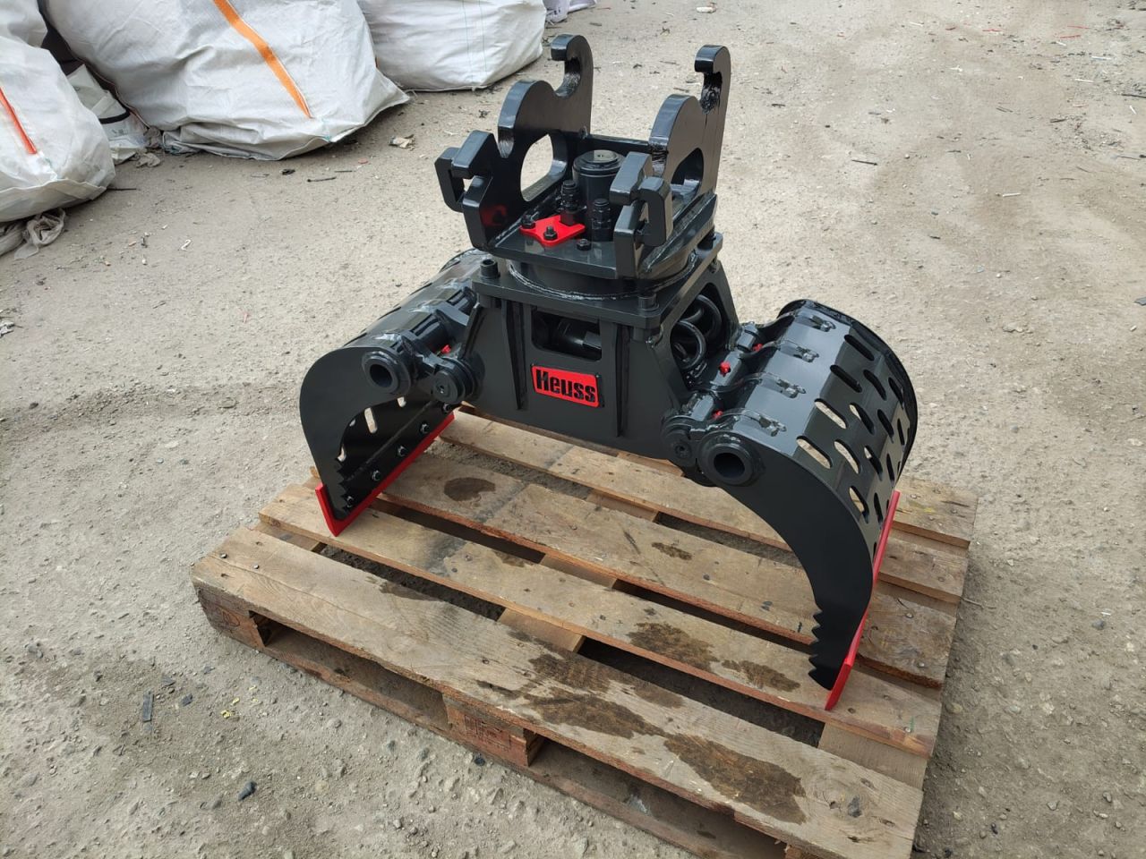 3tn kraan Grijper /Knijper sloop-sorteer HEUSS GSR3 NIEUW!