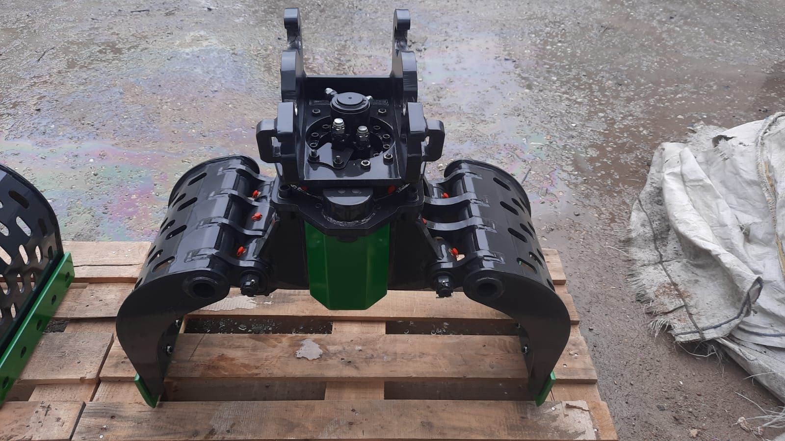 3tn kraan Grijper /Knijper sloop-sorteer HEUSS GSR3 NIEUW!