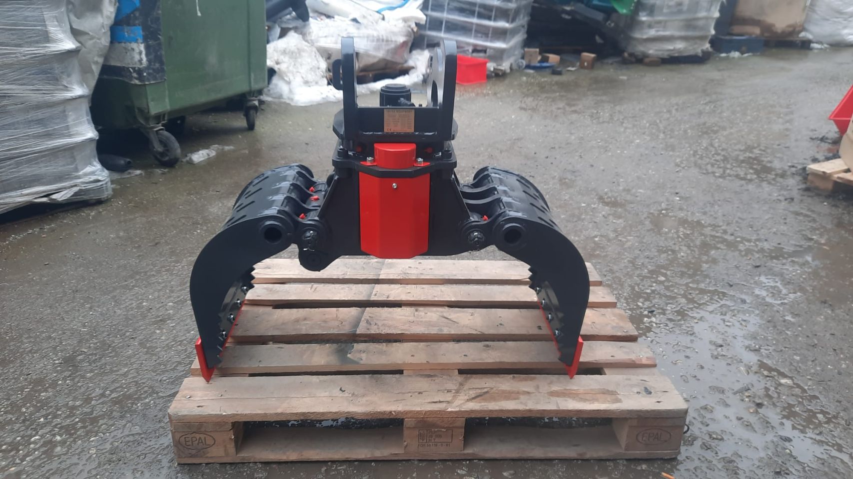 3tn kraan Grijper /Knijper sloop-sorteer HEUSS GSR3 NIEUW!
