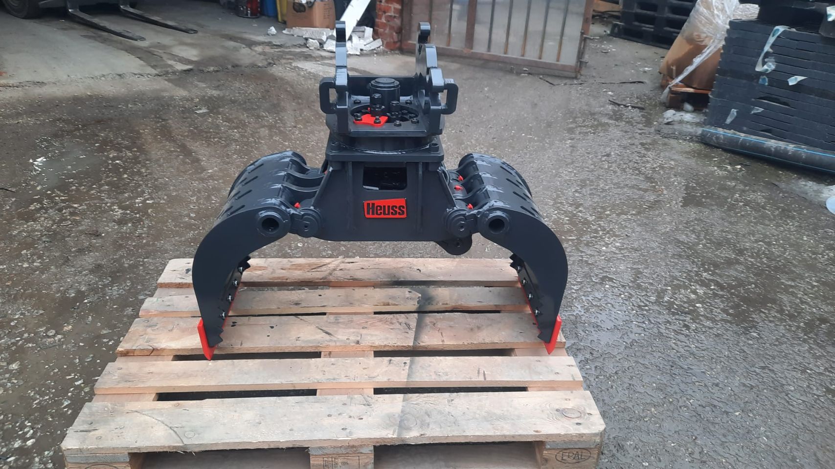3tn kraan Grijper /Knijper sloop-sorteer HEUSS GSR3 NIEUW!