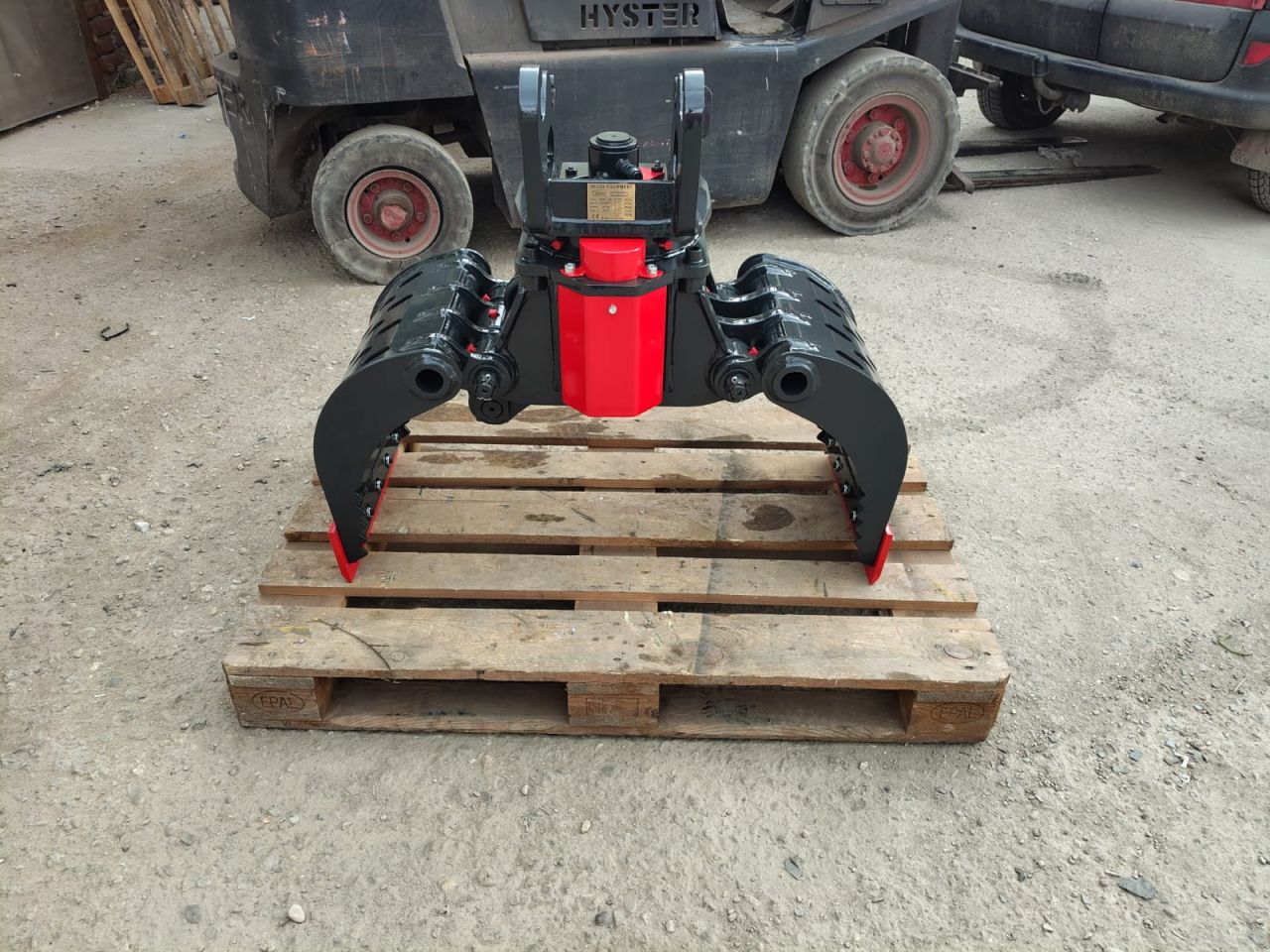 3tn kraan Grijper /Knijper sloop-sorteer HEUSS GSR3 NIEUW!