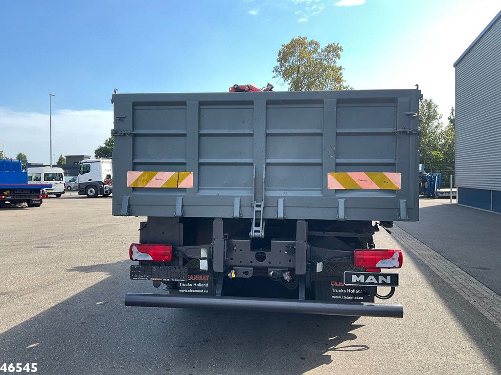 Man TGA 26.320 6x4 Full Steel Manual Fassi 45 Tonmeter laadkraan + Fly-Jib Just 32.717 km!