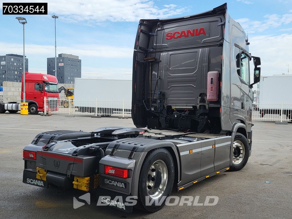 Scania S S520 4X2 V8 Retarder Full-Air 2x Tanks Standklima ACC Leather Navi Alcoa's