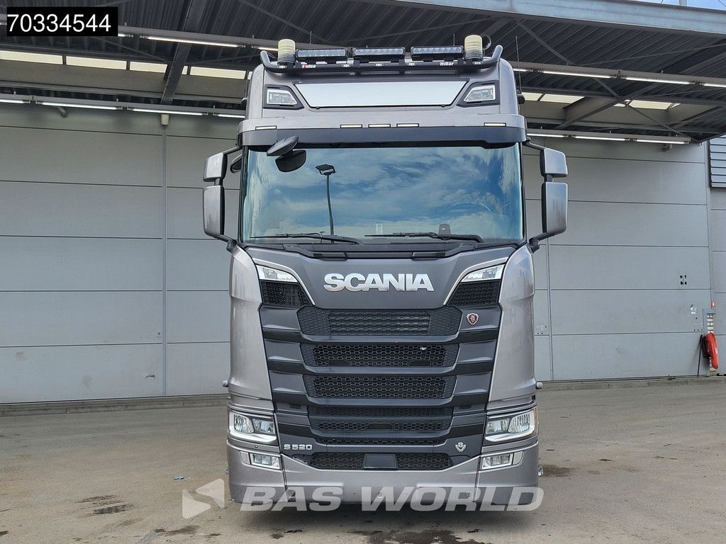 Scania S S520 4X2 V8 Retarder Full-Air 2x Tanks Standklima ACC Leather Navi Alcoa's