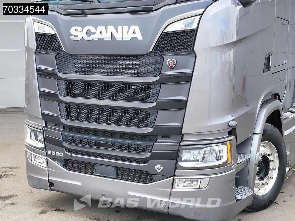 Scania S S520 4X2 V8 Retarder Full-Air 2x Tanks Standklima ACC Leather Navi Alcoa's