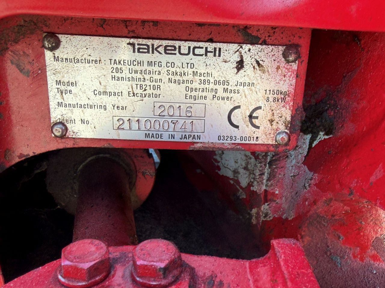 Takeuchi TB210R