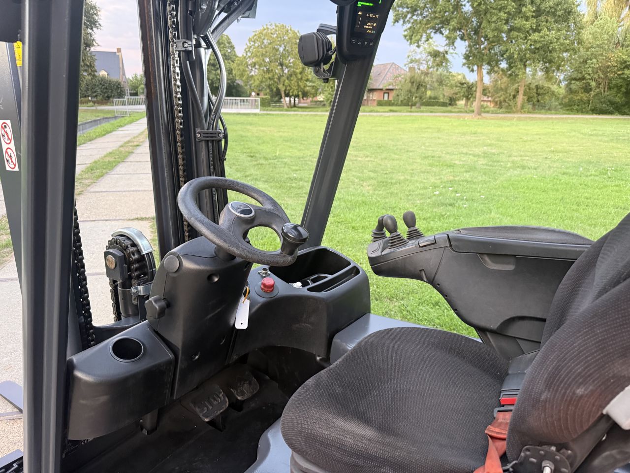 Linde E20 triplex freelift Sideshift BJ2018 accu 92%