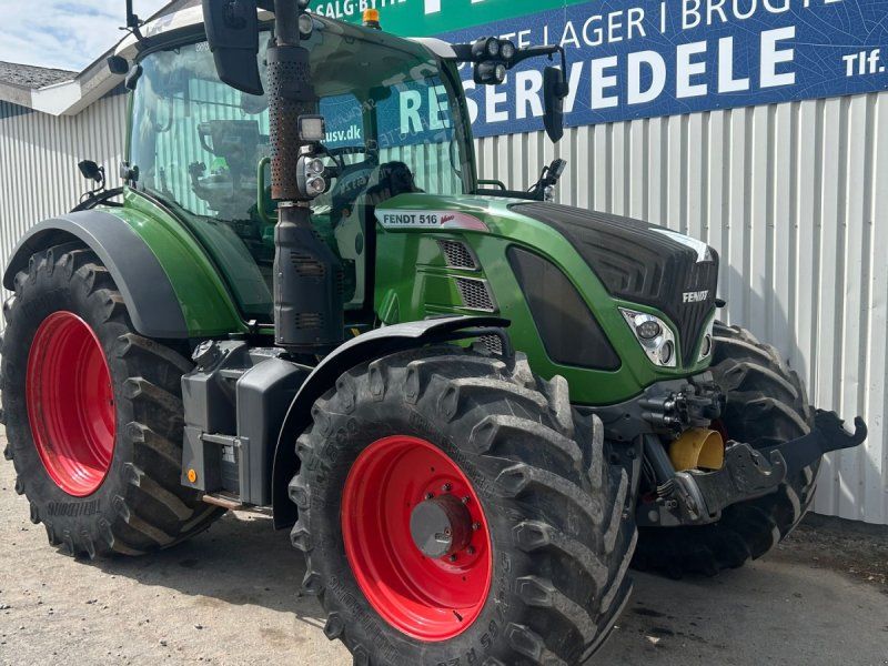 Fendt 516 Vario S4 Profi Plus Med Front PTO + luftanlæg