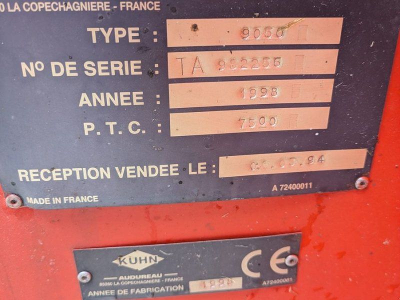 Kuhn Turbomel 9050