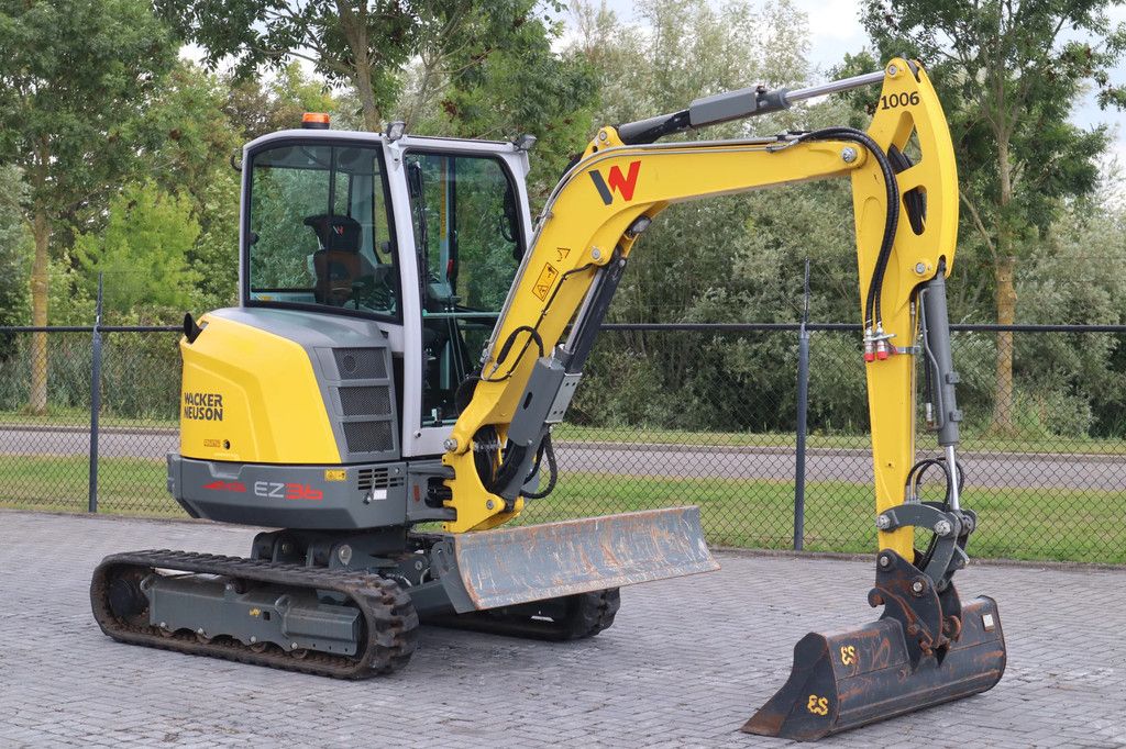 WACKER NEUSON EZ36 | VDS | 3X BUCKET | LOW HOURS! | QUICK COUPLER