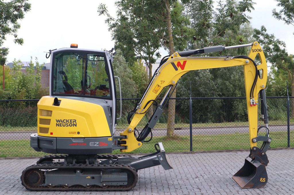 WACKER NEUSON EZ36 | VDS | 3X BUCKET | LOW HOURS! | QUICK COUPLER