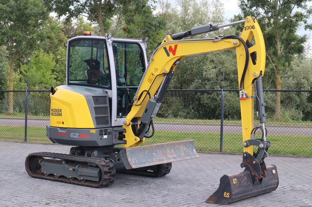 WACKER NEUSON EZ36 | VDS | 3X BUCKET | LOW HOURS! | QUICK COUPLER