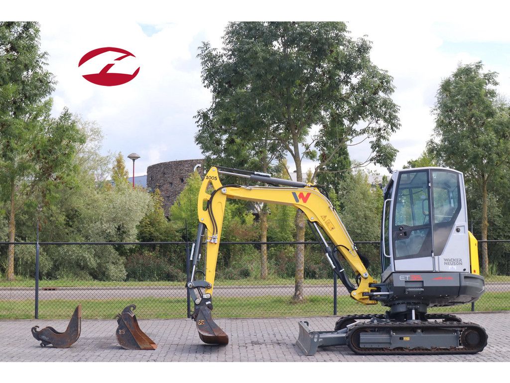 WACKER NEUSON ET35 | VDS | 3X BUCKET | LOW HOURS! | QUICK COUPLER