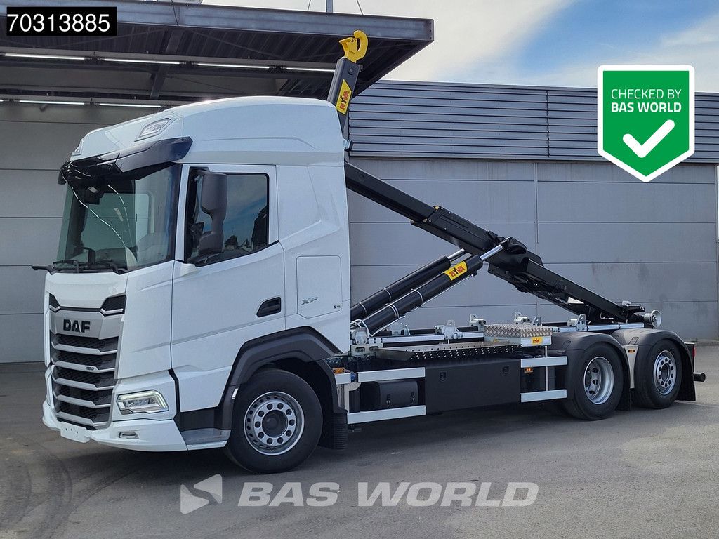DAF XF 480 6X2 NEW HYVA 26-60S Lift+Steering axle Standklima ACC Euro 6
