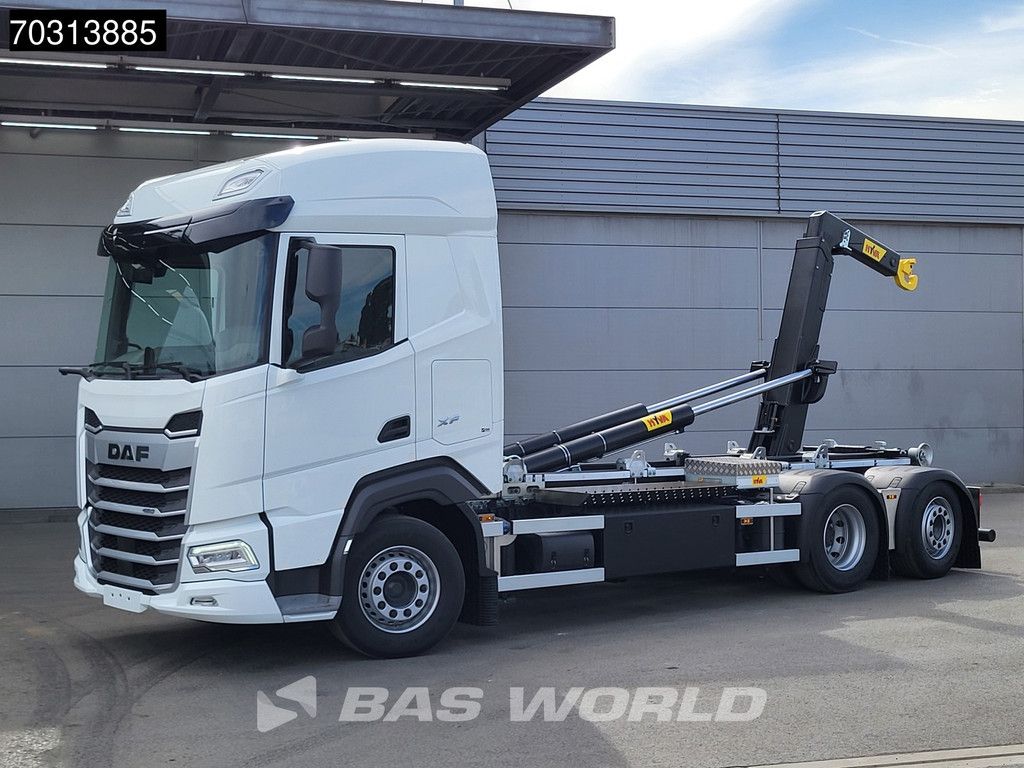 DAF XF 480 6X2 NEW HYVA 26-60S Lift+Steering axle Standklima ACC Euro 6
