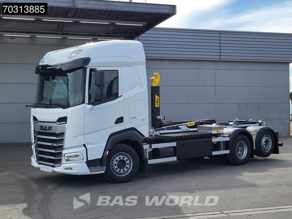 DAF XF 480 6X2 NEW HYVA 26-60S Lift+Steering axle Standklima ACC Euro 6