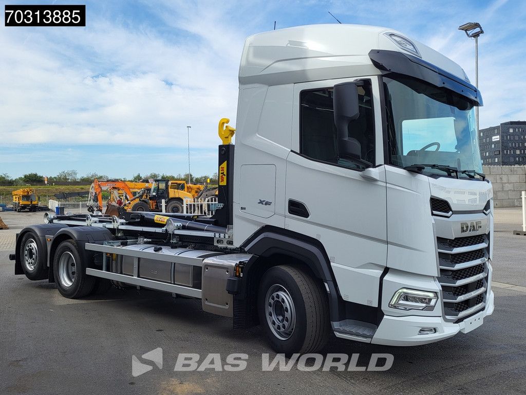 DAF XF 480 6X2 NEW HYVA 26-60S Lift+Steering axle Standklima ACC Euro 6