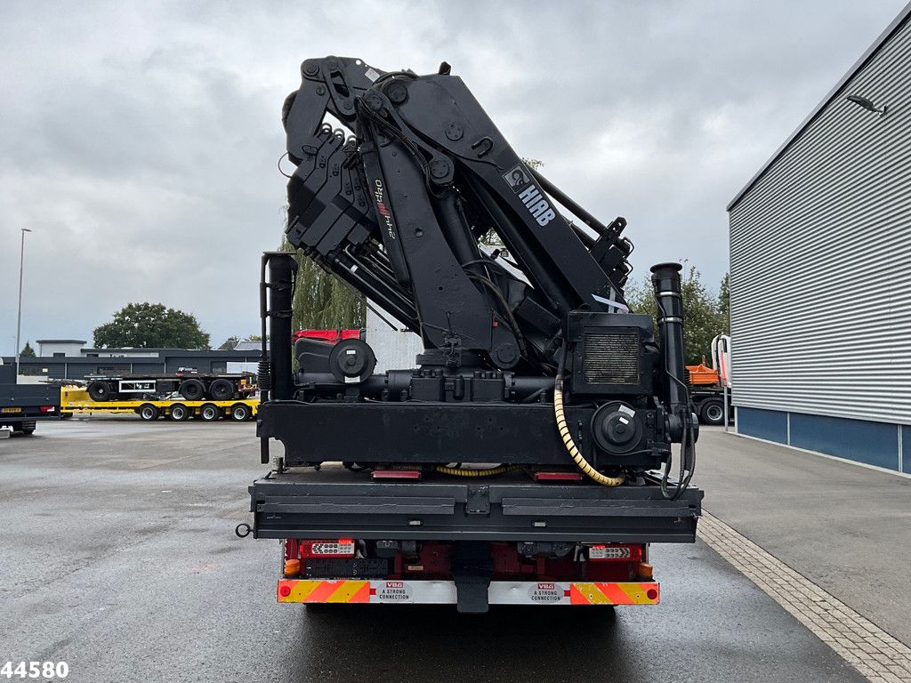 Volvo FH 520 8x4 Euro 5 Hiab 24 Tonmeter laadkraan + Fly-jib