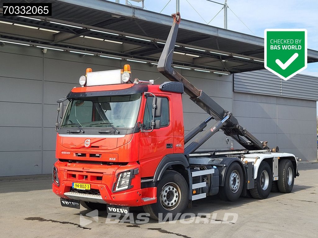 Volvo FMX FMX 460 8X4 NL-Truck 30 tons AJK containersystem Wide Spread Big-Axle VEB+ Euro 6